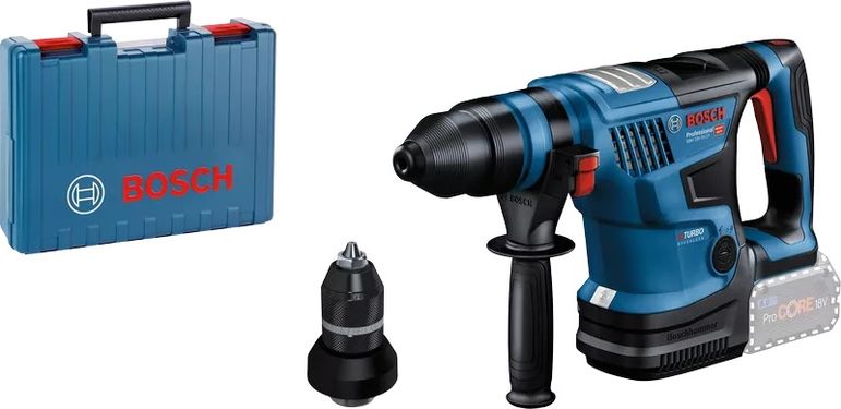 Batteridrevet borhammer Bosch GBH 18V-34 CF BITURBO Professional; 18 V; 5,8 J; SDS-Plus (uten batteri og lader)