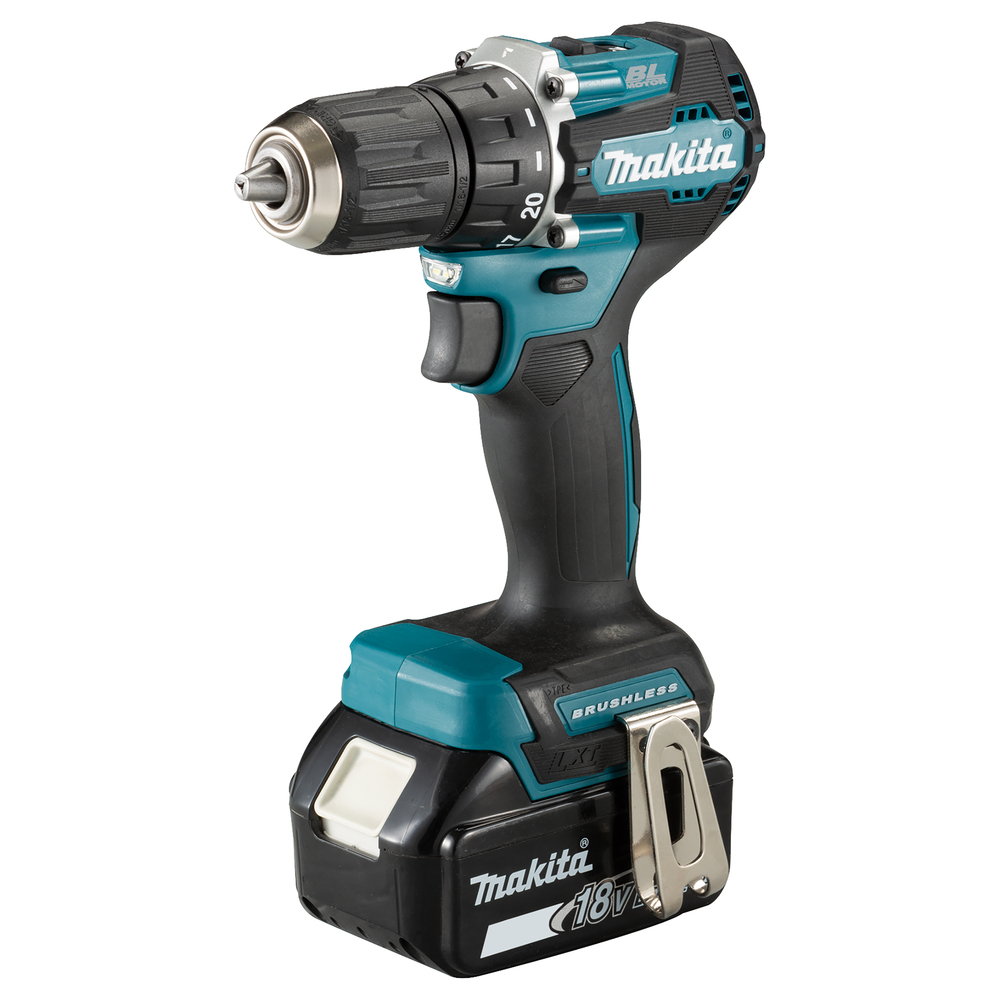 Skrutrekker/bor Makita DDF487RTJ; 18 V; 2x5,0 Ah batt.