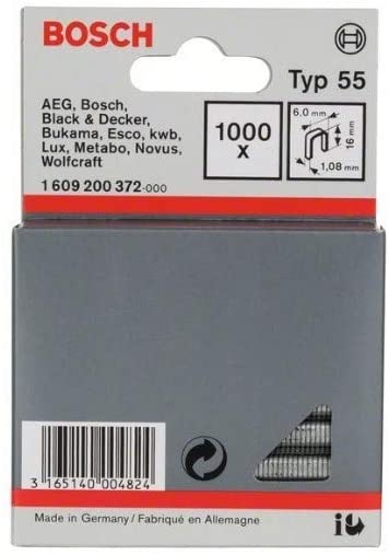 Stifter Bosch; 6x16 mm; 1000 vnt.; tipas 55 stål