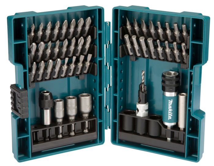 Skrutrekkersett Makita; 47 stk
