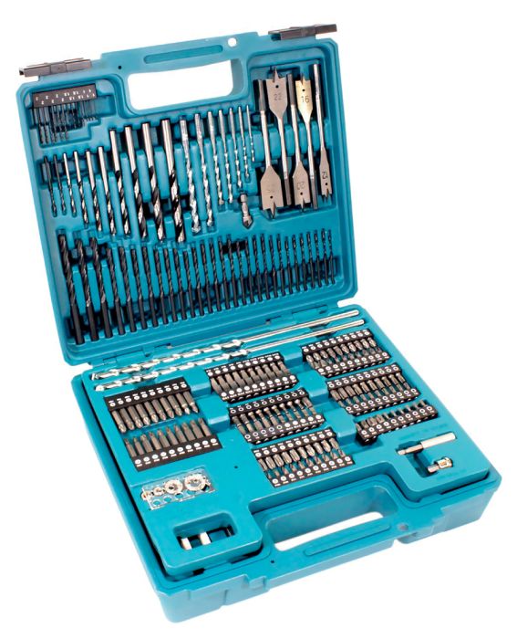 Verktøysett Makita; 256 stk