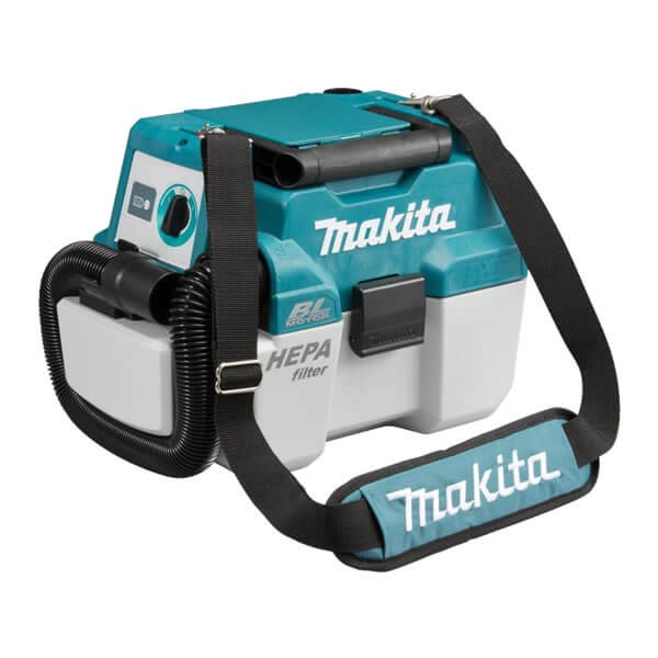 Støvsuger Makita DVC750LZX1; 18 V; HEPA (uten batteri og lader)