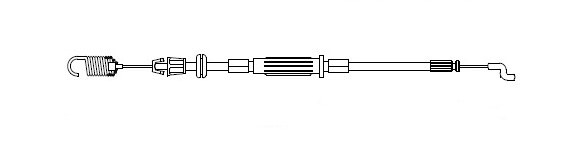 Wire til drivlinje Stiga 381030051/1