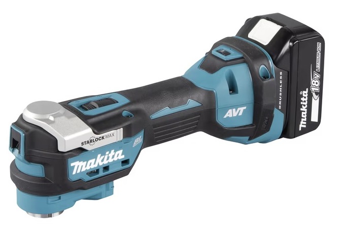 Flerfunksjonsverktøy Makita DTM52T; 18 V; 1x5,0 Ah batt.