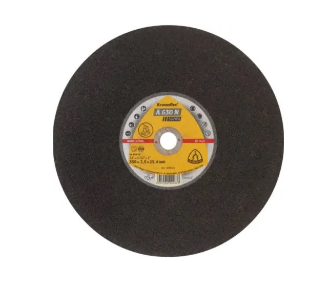 Abrasiv kappeskive Klingspor A 630 N; 350x2,5 mm; 1 stk