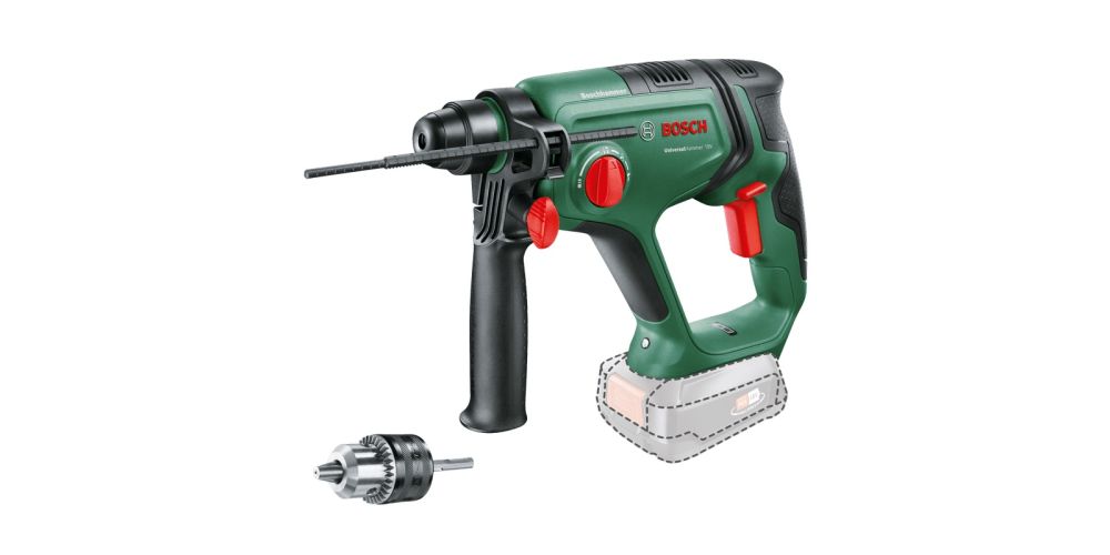 Batteridrevet borhammer Bosch UniversalHammer; 18 V; 2,0J; SDS-Plus (uten batteri og lader)