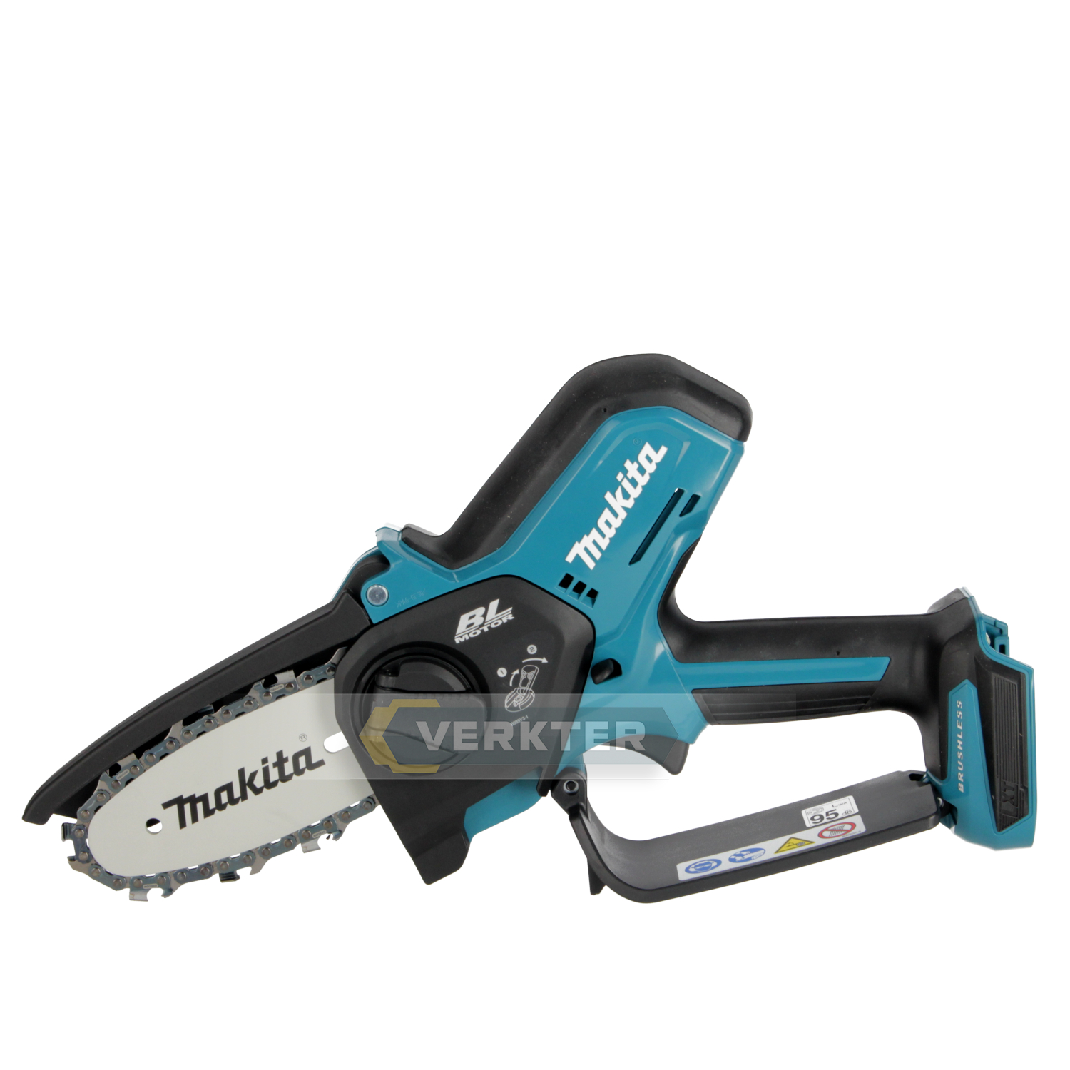 Motorsag for beskjæring av grener Makita DUC101Z; 18 V; 10 cm sverd (uten batteri og lader)