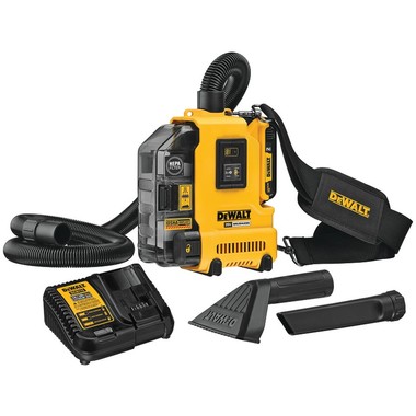 Støvoppsamler DeWalt DWH161N-XJ; 18 V; (uten batteri og lader)