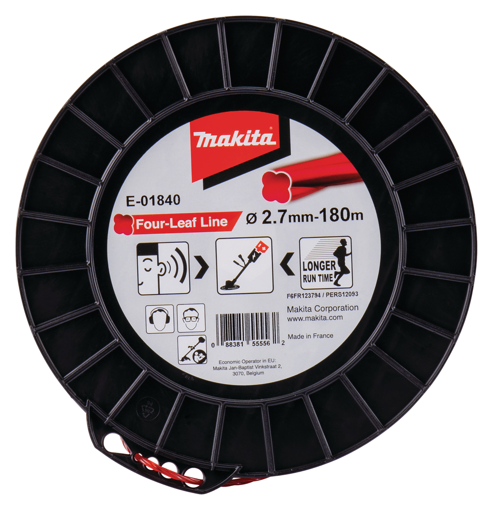Trimmertråd Makita; 2,7 mm x 180 m