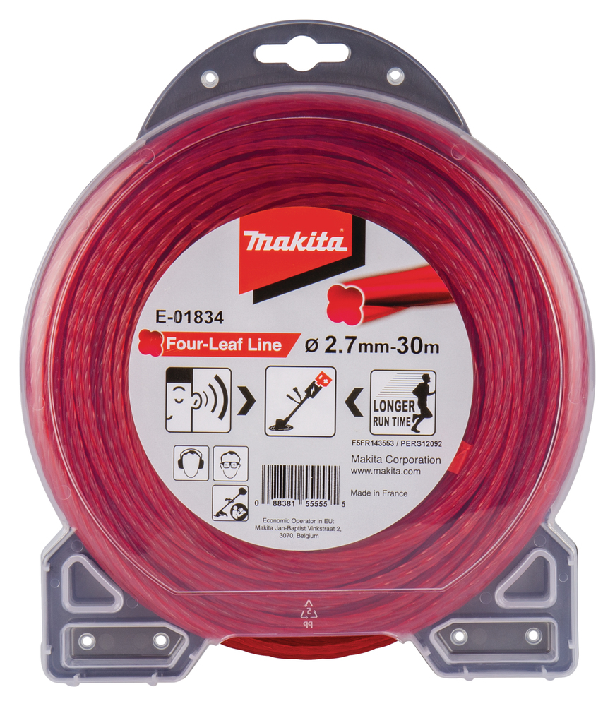 Trimmertråd Makita; 2,7 mm x 30 m