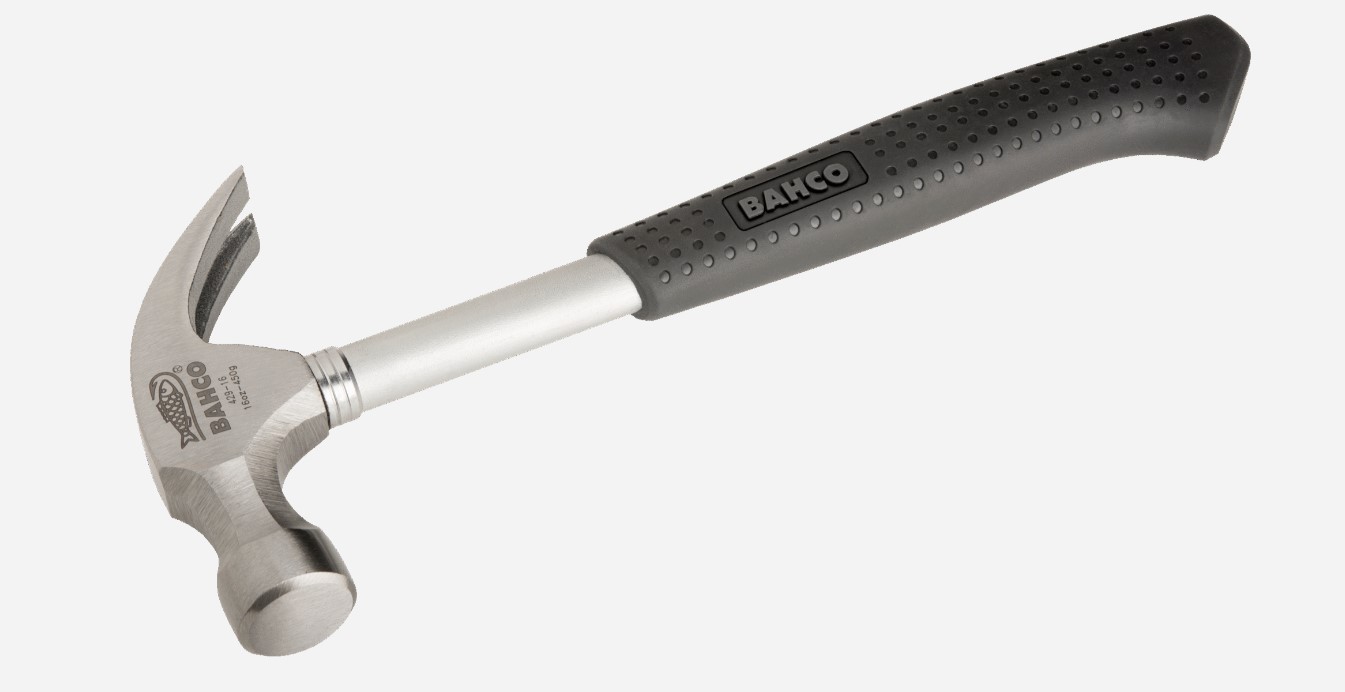 Hammer med spikertrekker Bahco 429-8; 230 g