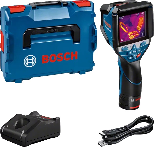 Infrarød termometer Bosch GTC 600 C; 12 V; 1x2,0 Ah batt.