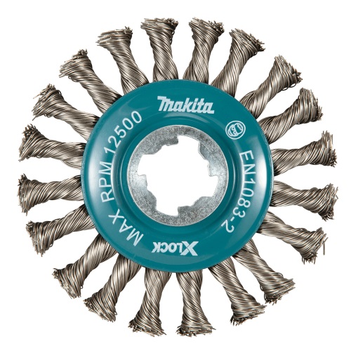 Koppbørste Makita X-LOCK; 0,5x115 mm