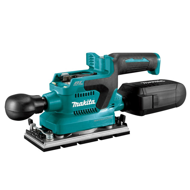 Plansliper Makita DBO380Z; 18 V (uten batteri og lader)