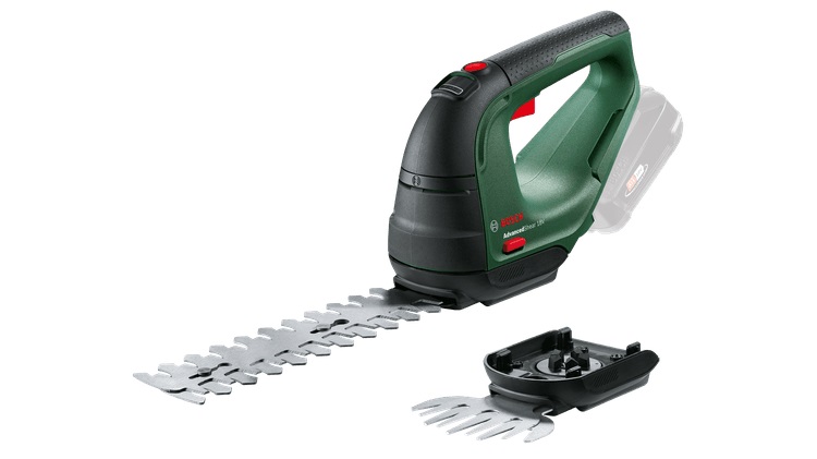 Hekk- og gressaks Bosch AdvancedShear 18V-10; 18 V (uten batteri og lader)