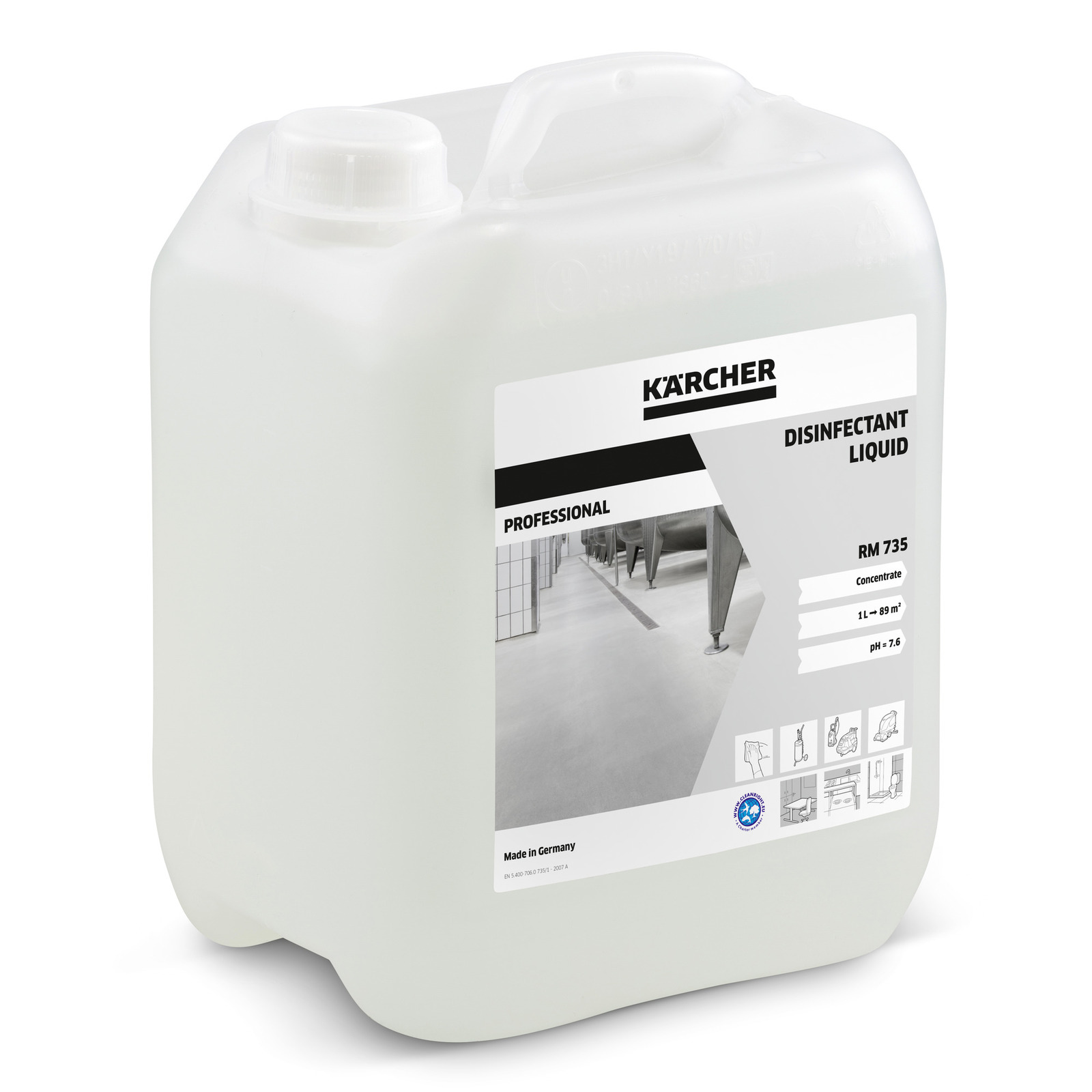 Desinfiserende væske Karcher RM 735; 5 l