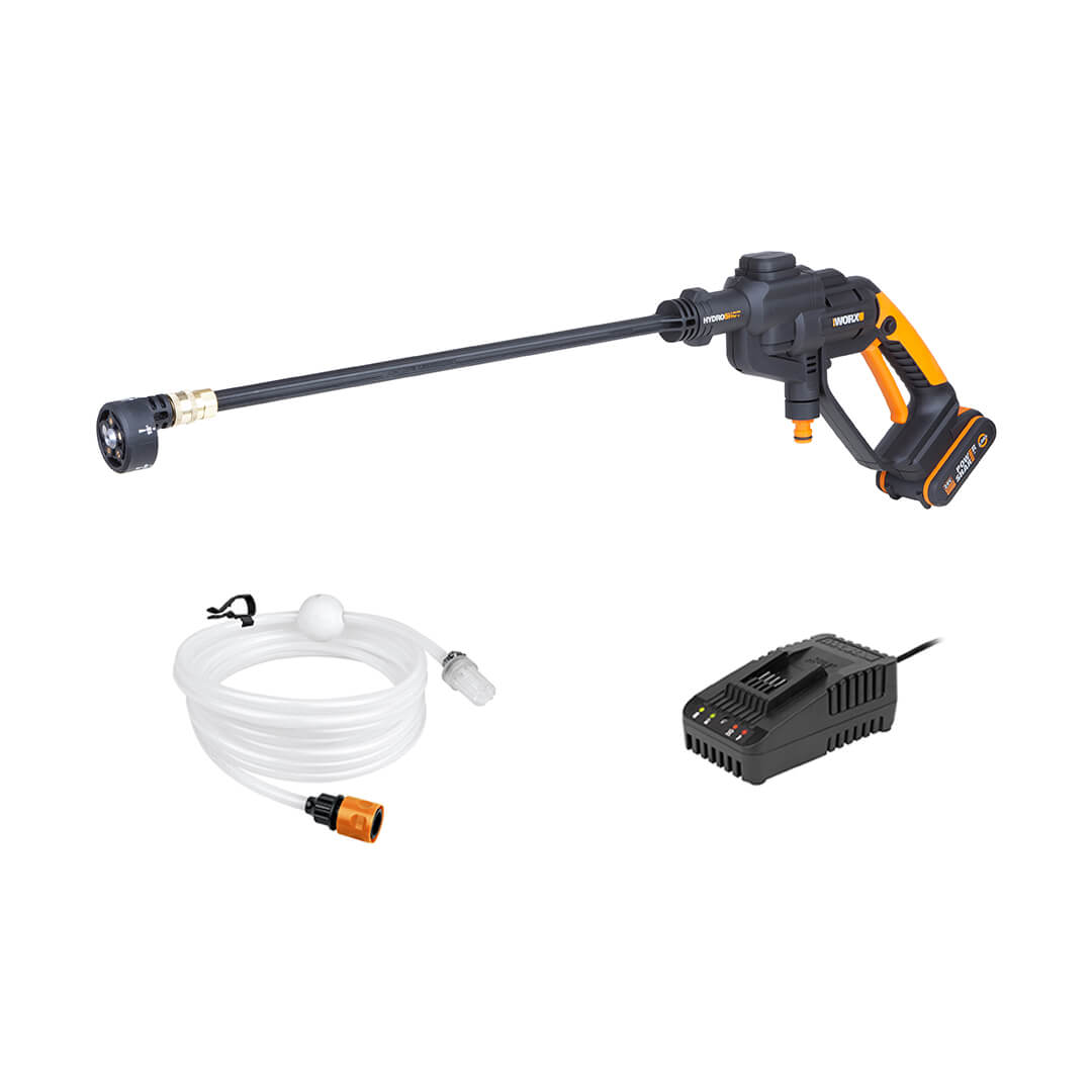 Rengjøringsutstyr Worx 20V Hydroshot WG620E; 20 V; 1x2,0 Ah batt.