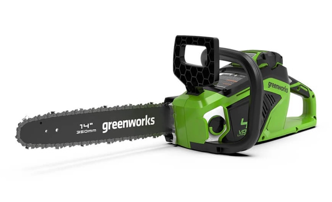 Motorsag Greenworks GD40CS15K4; 40 V; 1x4,0 Ah; 35 cm bånd