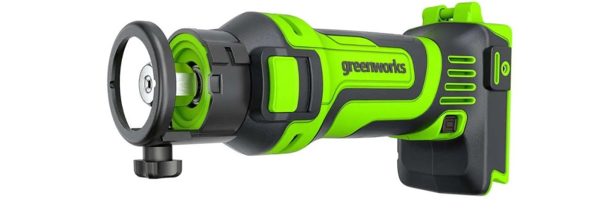 Gipssag Greenworks G24SS; 24 V (uten batteri og lader)