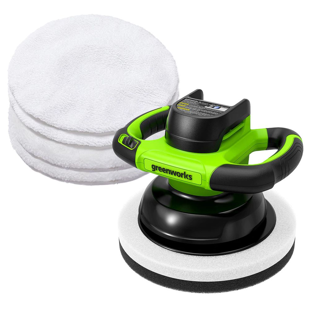 Polérmaskin Greenworks G24BU10; 24 V (uten batteri og lader)