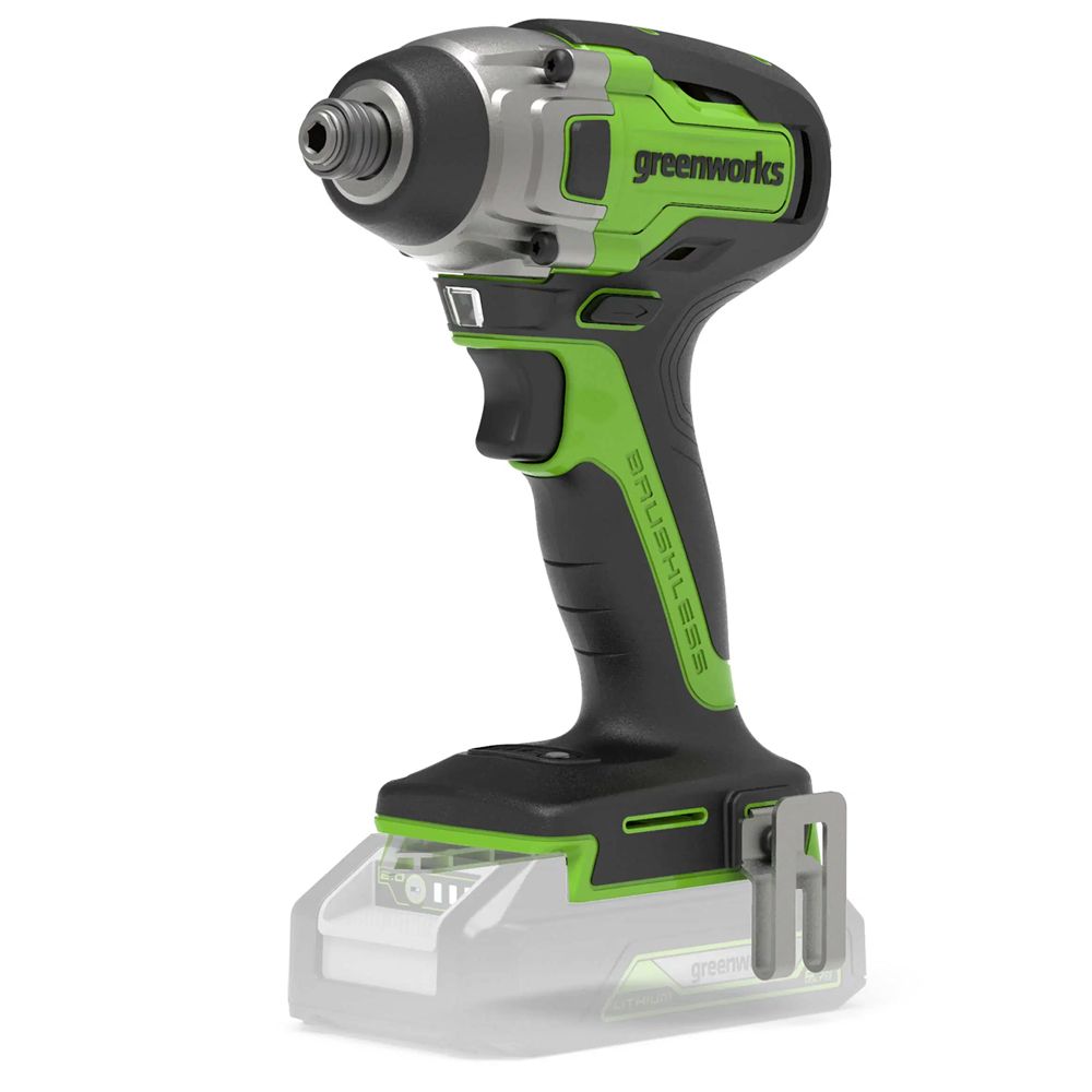 Slagskrutrekker Greenworks GD24ID3; 24 V (uten batteri og lader)