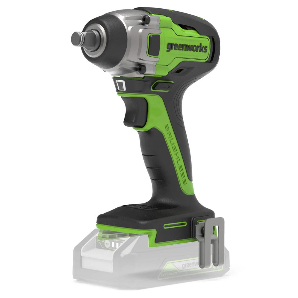Slagmuttertrekker Greenworks GD24IW400; 24 V (uten batteri og lader)