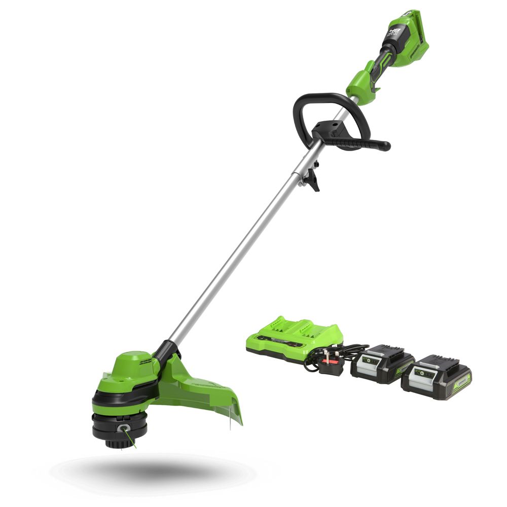 Gresstrimmer Greenworks GD24X2LTK2x; 2x24 V; 2x2,0 Ah batt.