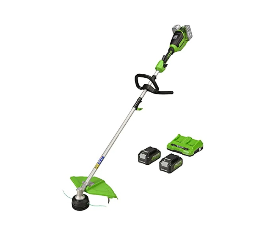 Gresstrimmer Greenworks GD24X2TXK4x; 2x24 V; 2x4,0 Ah batt.