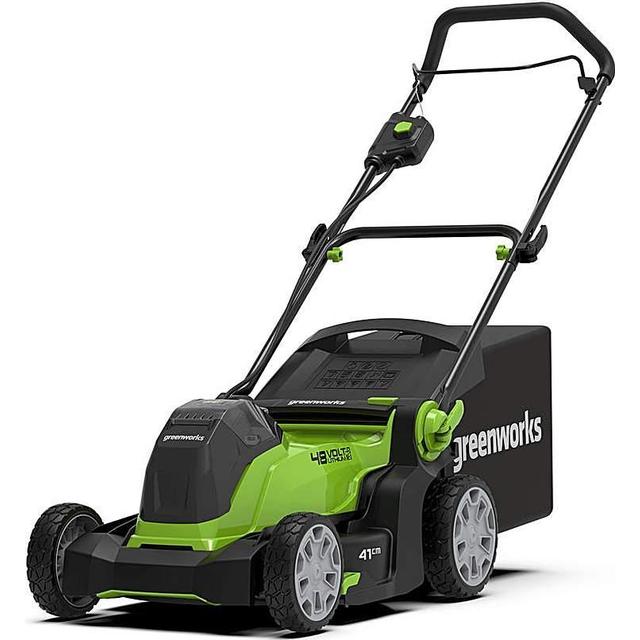 Gressklipper Greenworks G24X2LM41; 2x24 V (uten batteri og lader)