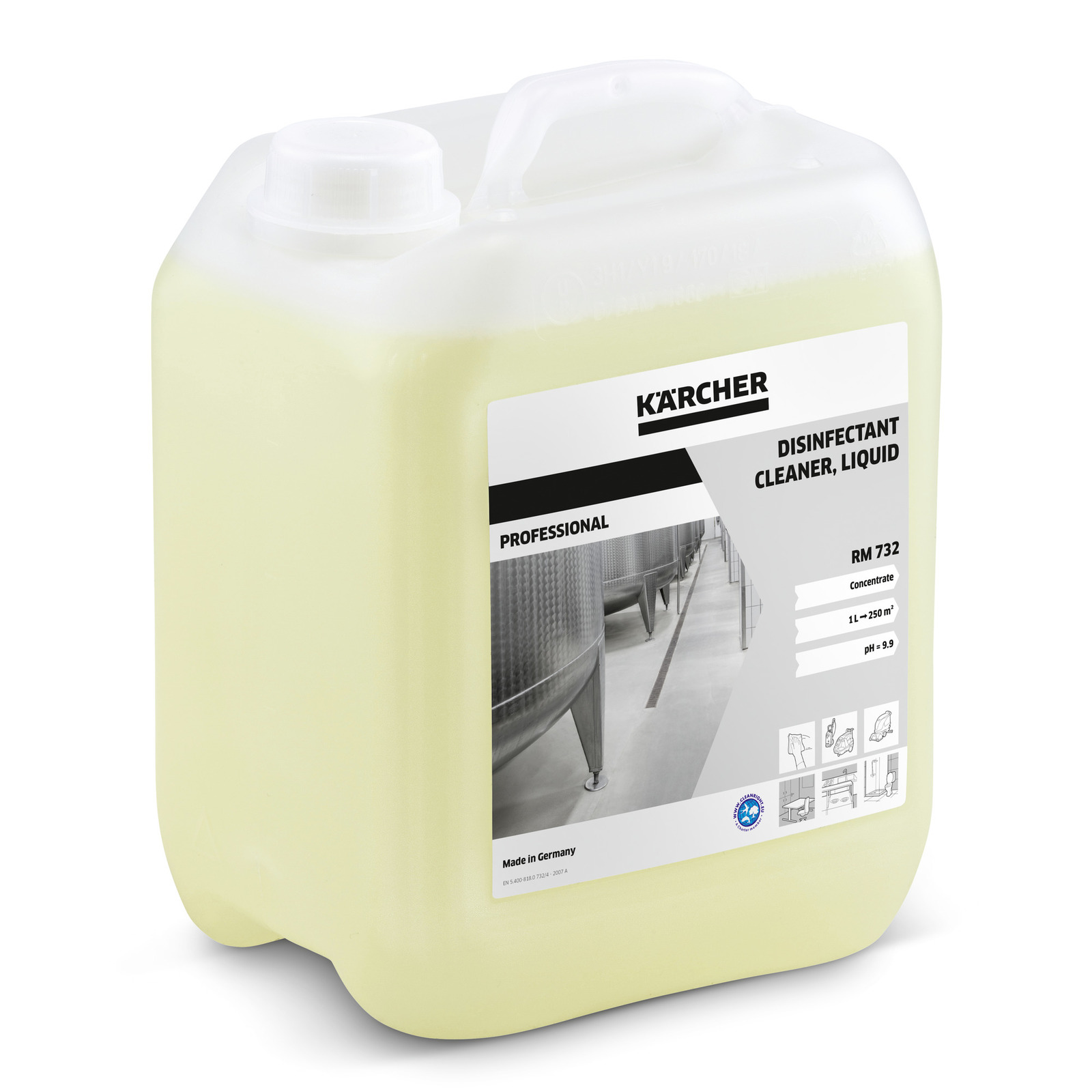 Desinfiserende væske Karcher RM 732; 5 l