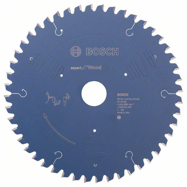 Sagblad for tre Bosch Expert for Wood 2608642497; 216x30x2,4 mm
