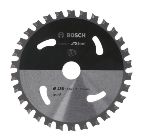 Sagblad for metall Bosch Standard for Steel 2608837746; 136x20x1,6 mm