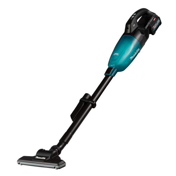 Trådløs støvsuger Makita CL001GD208; 40 V; 2x2,5 Ah batt.