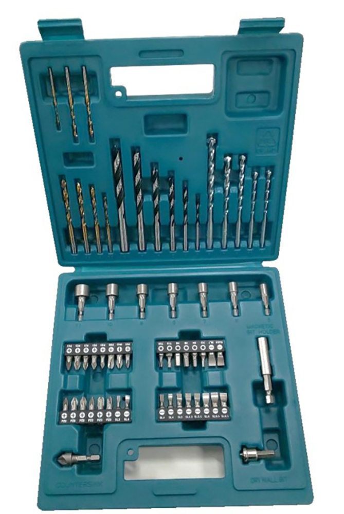 Bor/bitssett Makita E-11829; 60 stk