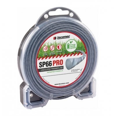 Trimmertråd Tecomec SP66 ET05200168; 2,2 mm; 105 m