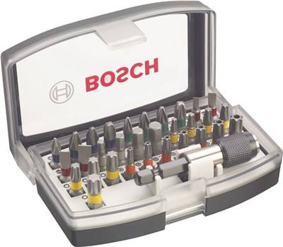 Skrutrekkersett Bosch 2607017319; 32 stk