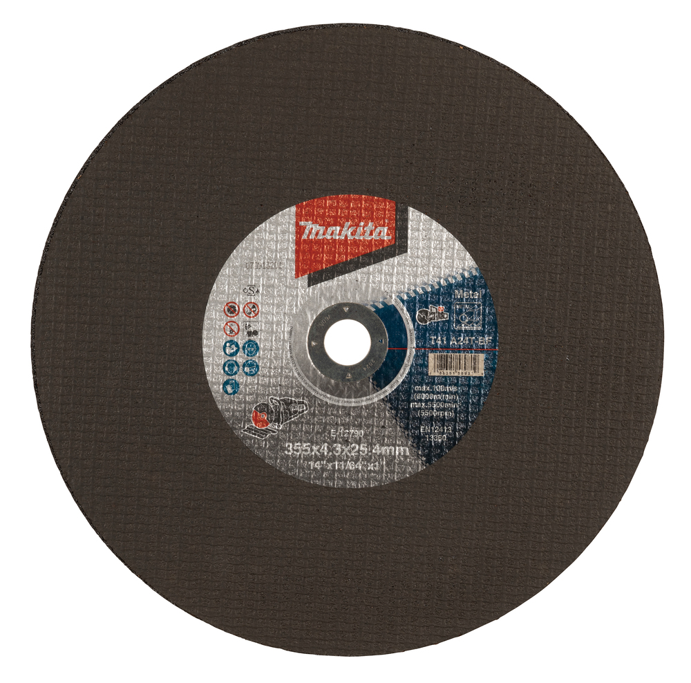 Kappeskive Makita E-12790-5; 355x4,3x25,4 mm; 5 stk