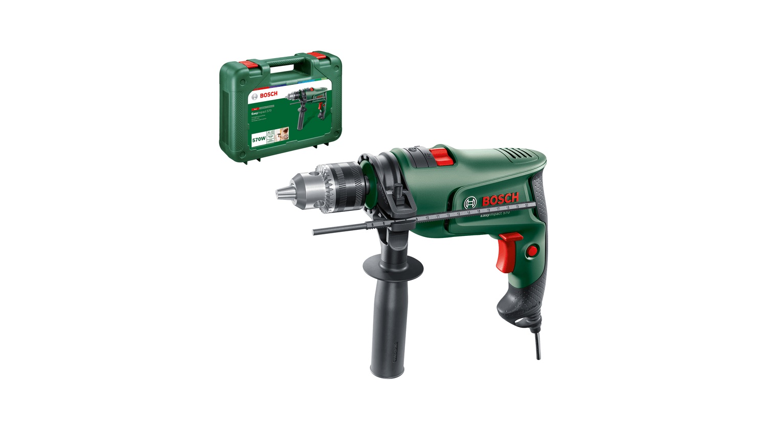 Slagdrill Bosch EasyImpact 570 AKC; 570 W