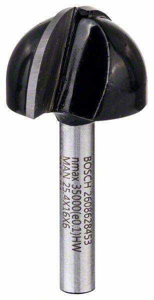 Avrundingsfreser Bosch 2608628453; 6/12,7/25,4 mm