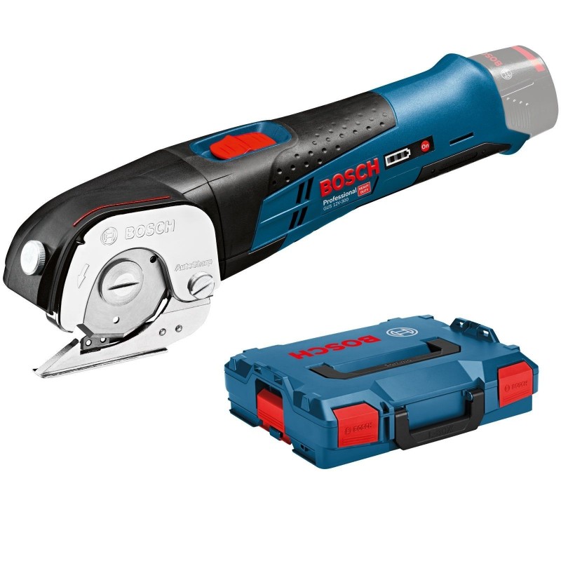 Batteridrevet universalsaks Bosch GUS 12V-300 Professional Solo L-boxx; 12 V (uten batteri og lader)