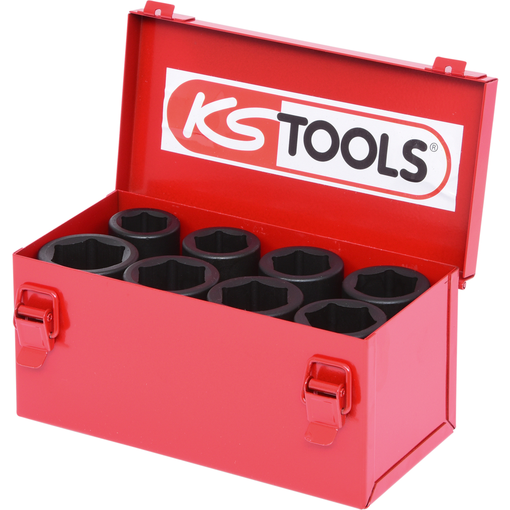 Hylsenøkkelsett KS tools 3/4''; 8 stk
