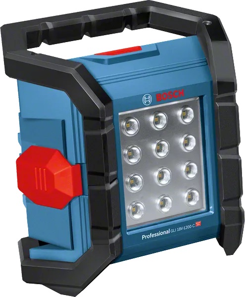 Batteridrevet arbeidslampe Bosch GLI 18V-1200 C Bluetooth; 18 V (uten batteri og lader)