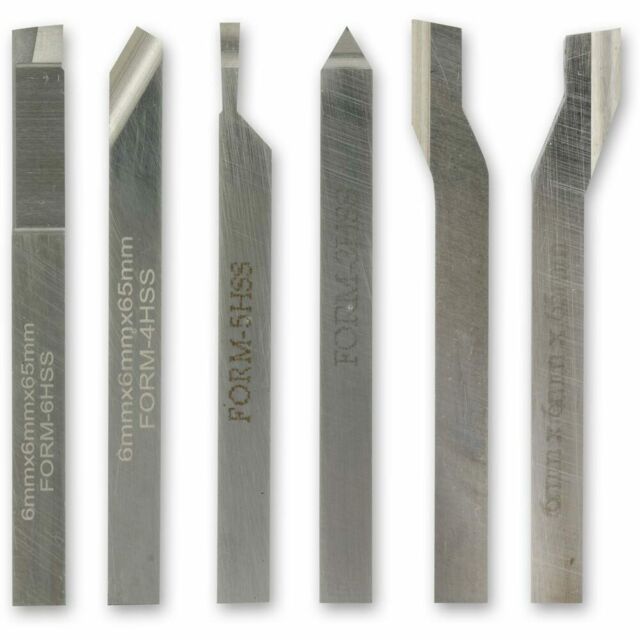 Tilbehørsett Proxxon; HSS; 6x6x65 mm; 6 stk