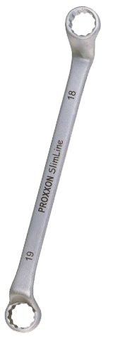 Dobbeltsidig fastnøkkel Proxxon; 17x19 mm
