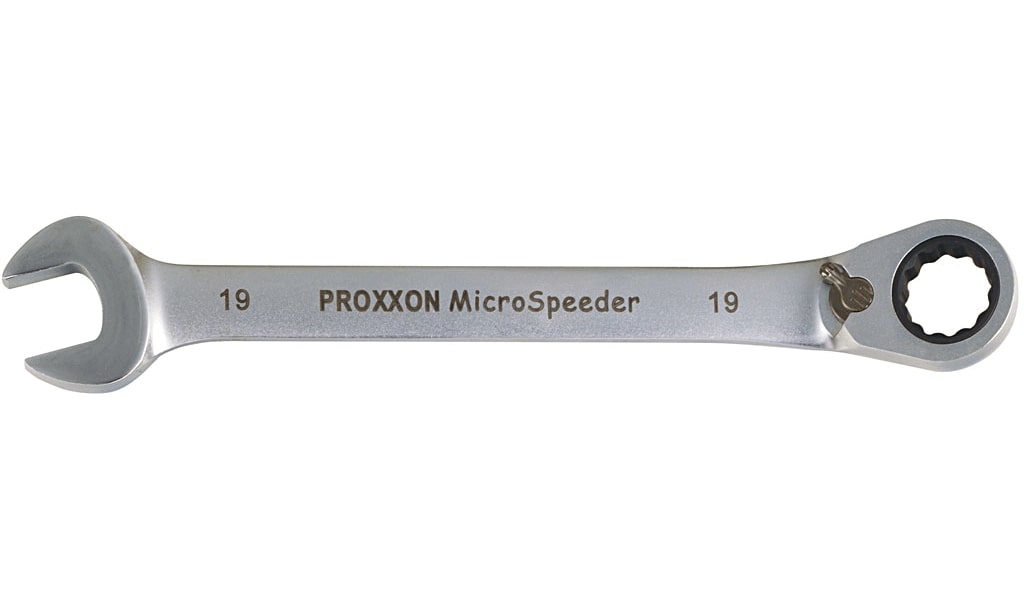 Fastnøkkel med skralle Proxxon MicroSpeeder; 19 mm