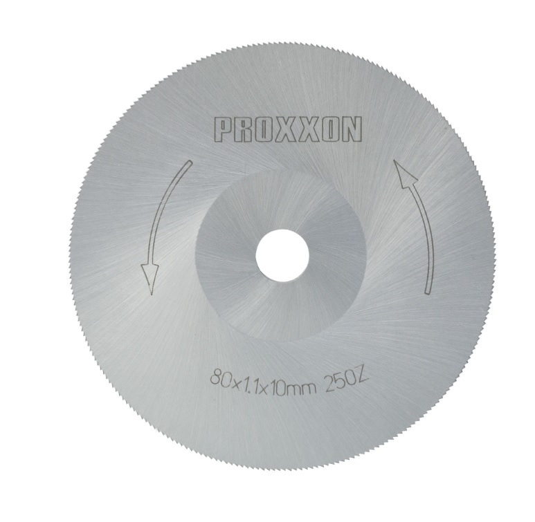 Kappeskive Proxxon; 80x1,1x10,0 mm; Z250
