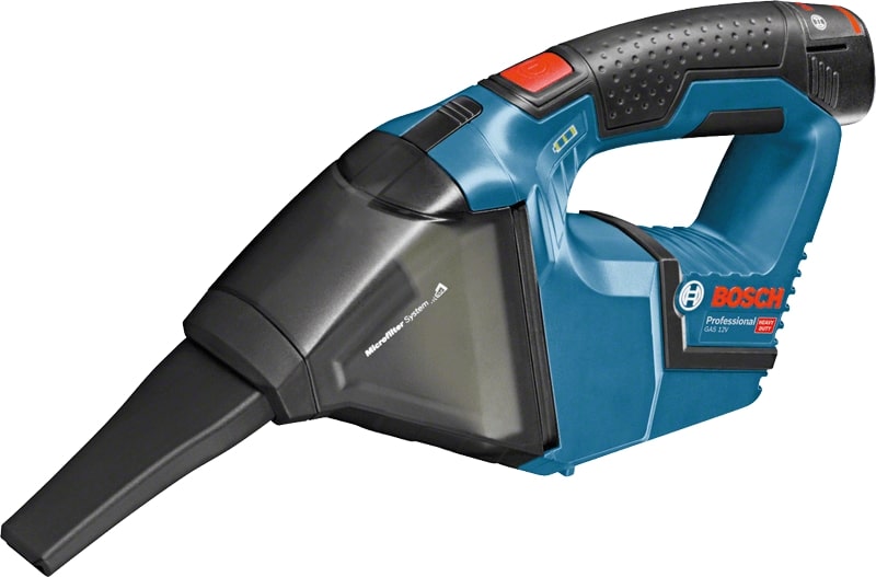 Støvsuger Bosch GAS 12V; 12 V; 2x3,0 Ah batt.