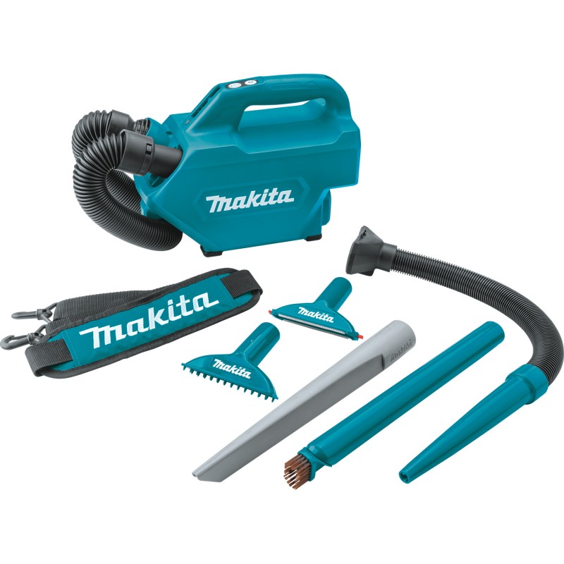 Batteridrevet støvsuger Makita DCL184Z; 18 V (uten batteri og lader)