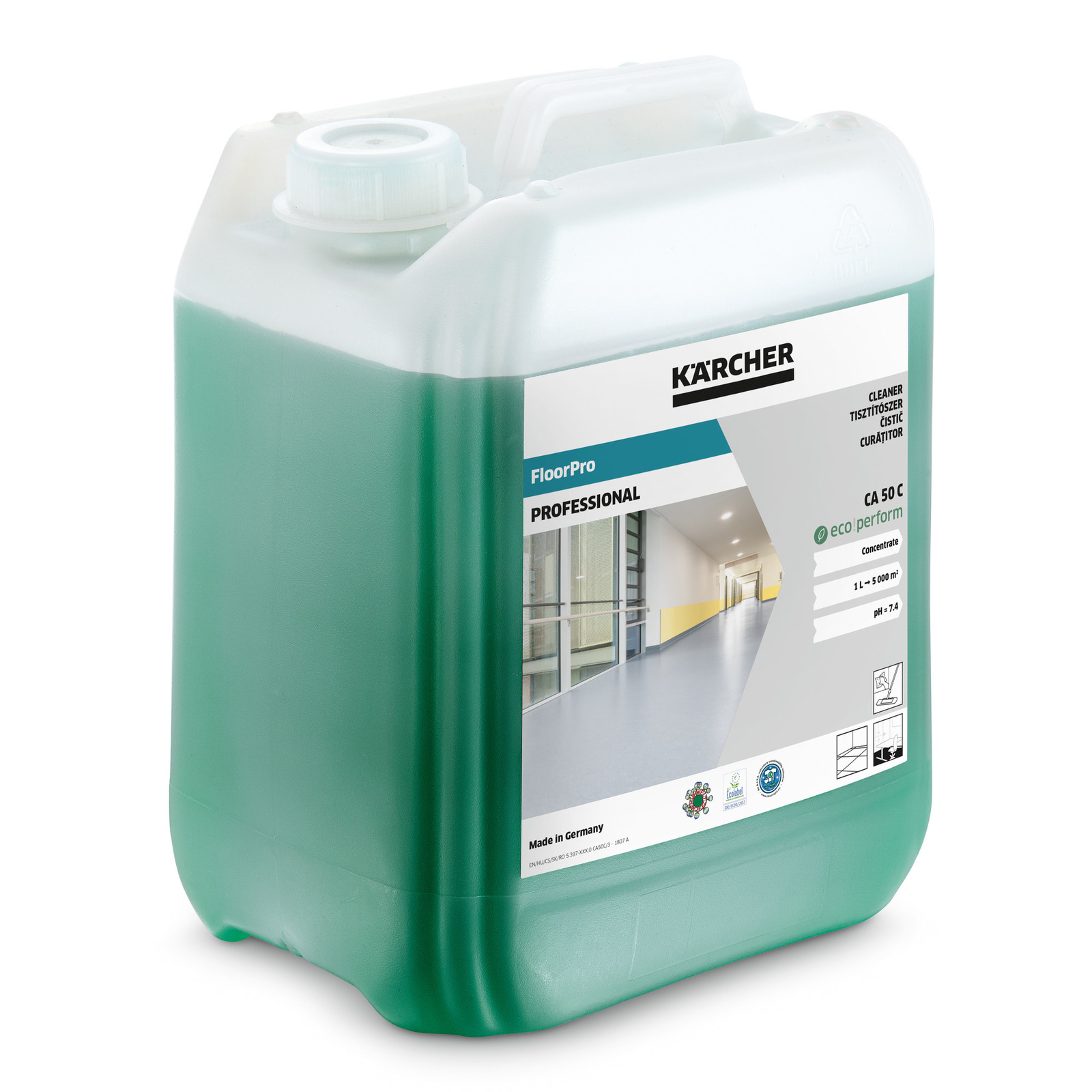 Rengjøringsmiddel for gulv Kärcher CA 50 C; 5 l