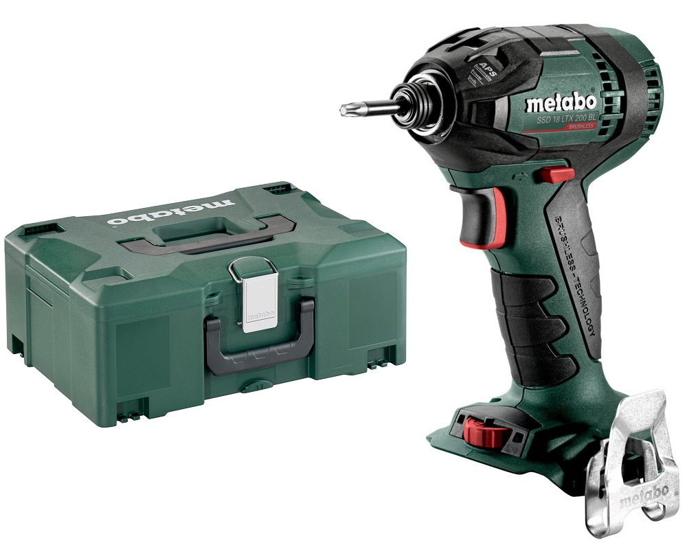 Slagskrutrekker / bor Metabo SSD 18 LTX 200 BL; 18 V (uten batteri og lader)